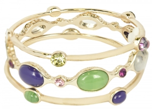 Opal Set 3 Bracelet (Sterling silver)
